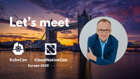 Let's meet at KubeCon EU 2025